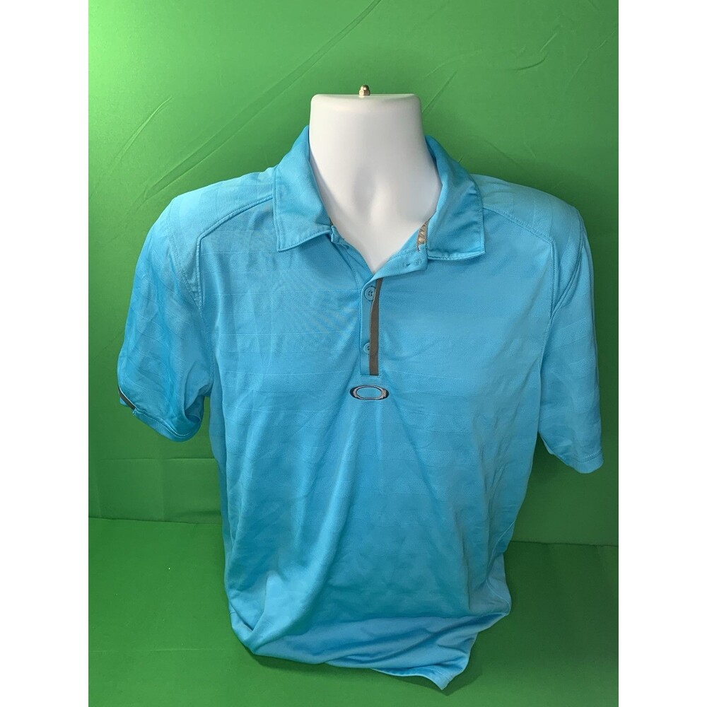 OAKLEY REGULAR FIT Polo Shirt  For Men ( S/P) Small And Petite Size Blue Color